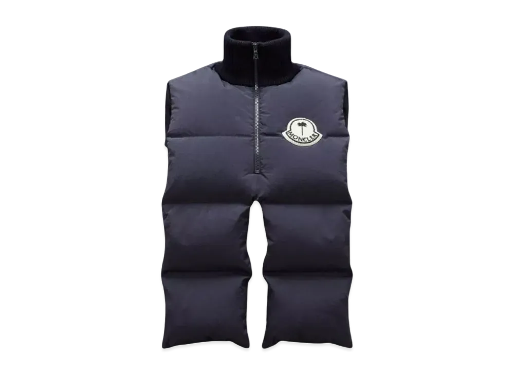 MONCLER X Palm Angels Gilet Insert "Night Blue"