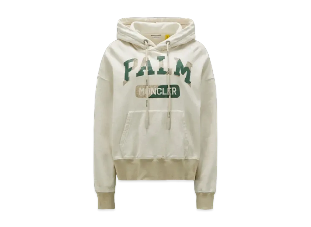MONCLER X Palm Angels Hoodie #1 "Off White"