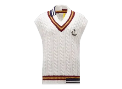 MONCLER X Palm Angels Gilet "White"