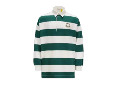 MONCLER X Palm Angels Polo Shirt "White/Green"