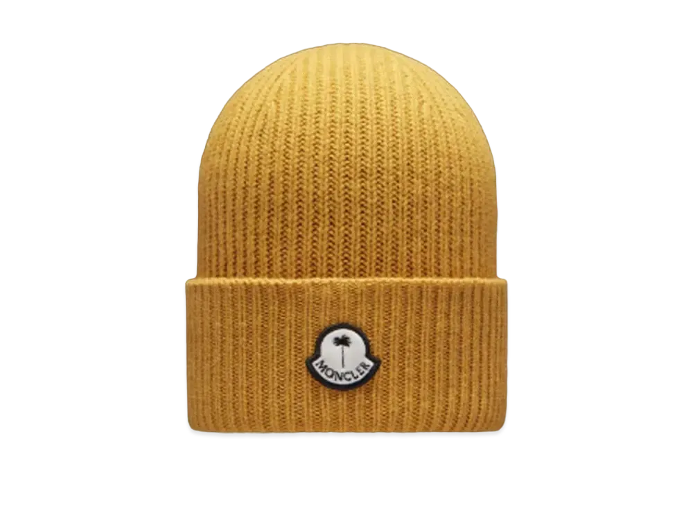 MONCLER X Palm Angels Knit Cap "Yelow"