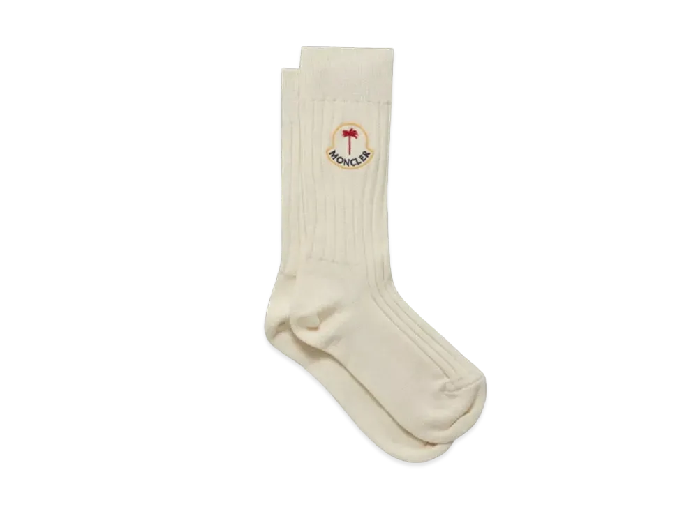 MONCLER X Palm Angels Socks "White"
