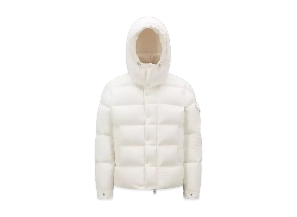 MONCLER Vezere Short Down Jacket "Off White"