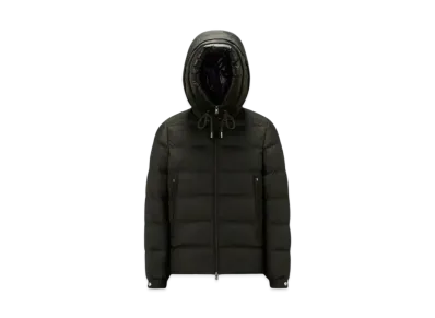 MONCLER Cardere Short Down Jacket "Dark Green"