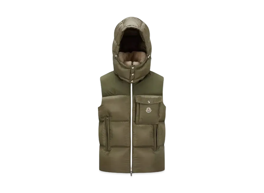 MONCLER Oust Vest "Olive Green"