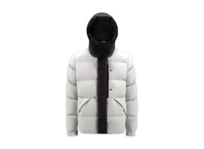 MONCLER Madeira Short Down Jacket "Light Gray"