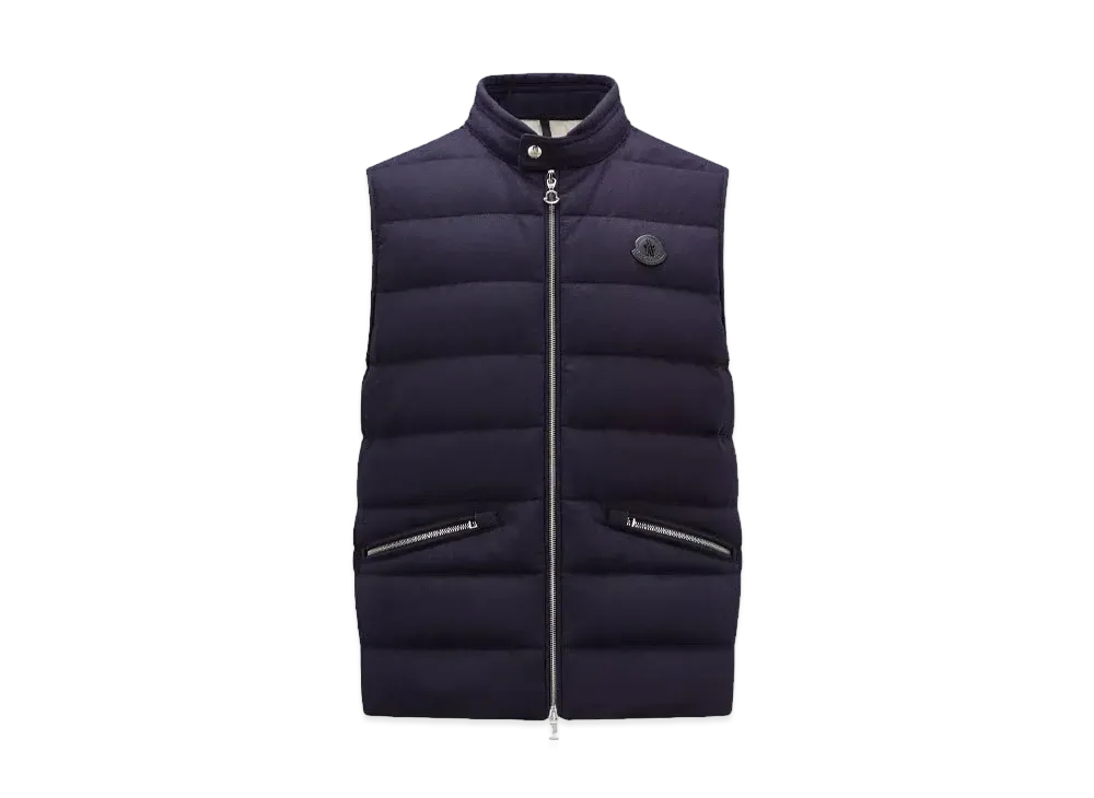 MONCLER Gallienne Vest "Blue"