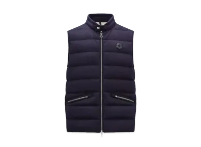 MONCLER Gallienne Vest "Blue"