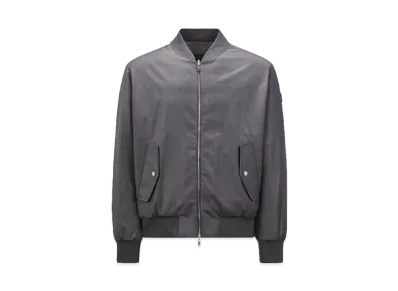 MONCLER Aver Short Down Jacket "Dark Gray"