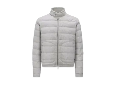MONCLER Acorus Short Down Jacket "Light Gray"