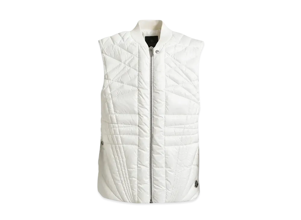 MONCLER x RICK OWENS Megapenta Flight Vest "Milk"