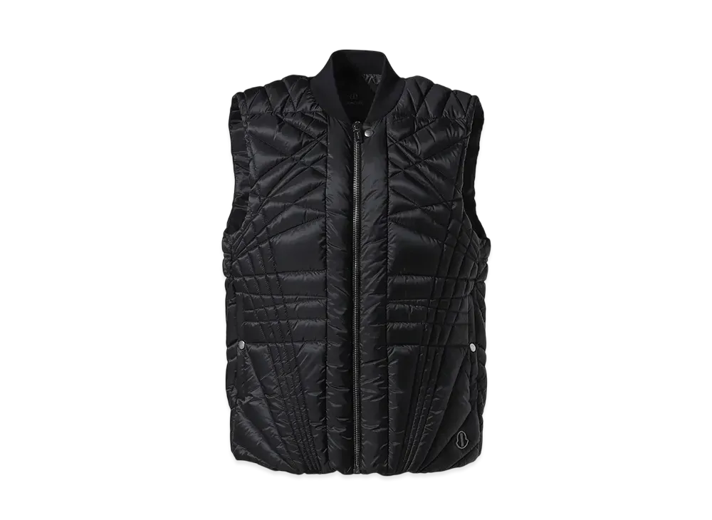 MONCLER x RICK OWENS Megapenta Flight Vest "Black"