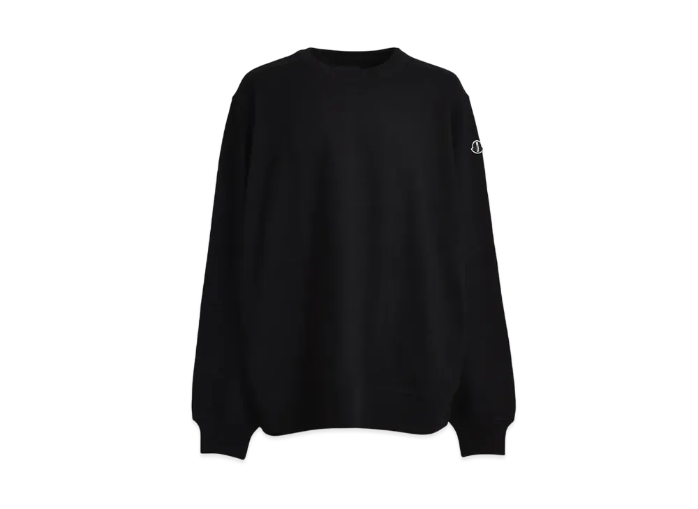 MONCLER x RICK OWENS Jumbo Crewneck Sweat "Black"