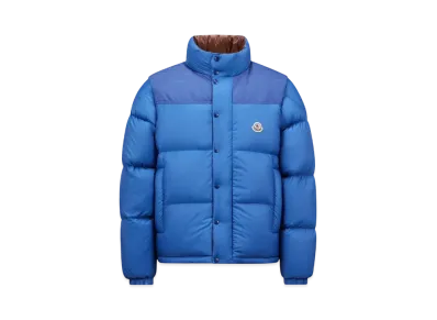 MONCLER Re/Icons Men's Verone Short Down Jacket "Electric Blue"