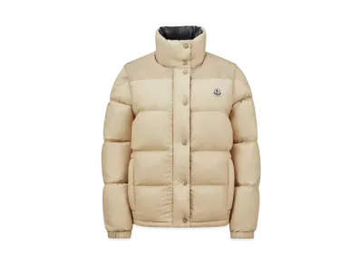 MONCLER Re/Icons Men's Verone Short Down Jacket "Sand Beige"