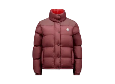 MONCLER Re/Icons Women's Verone Short Down Jacket "Burgundy"