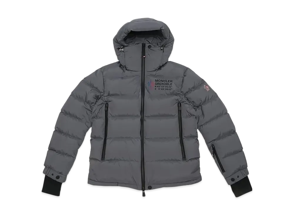 MONCLER Down Jacket Coat Isorno "Gray"