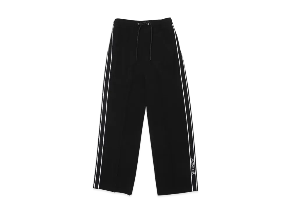 MONCLER Jersey Pants Jogger Line "Black"