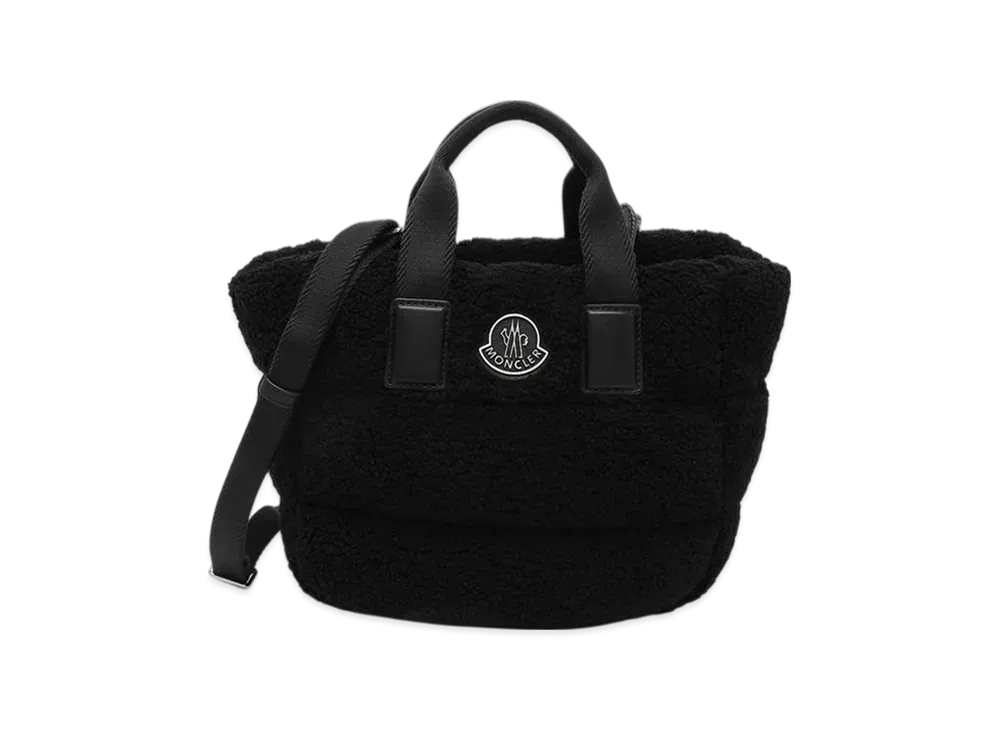 MONCLER Tote Bag Handbag Mini Character Dock "Black"