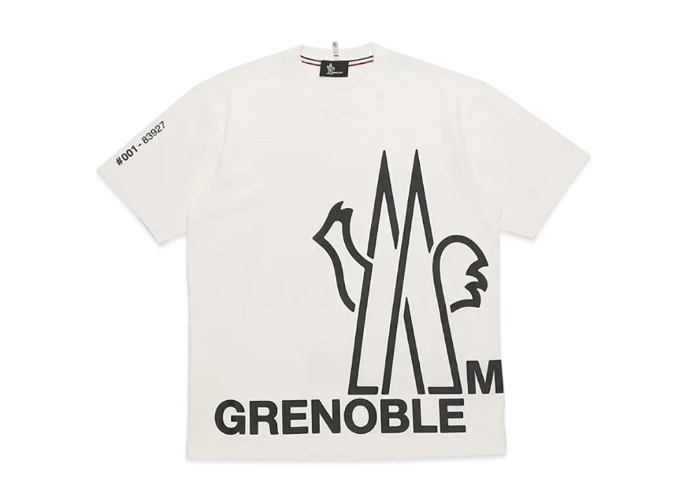 MONCLER T-Shirt Cut And Sew "White"