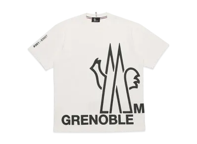 MONCLER T-Shirt Cut And Sew "White"