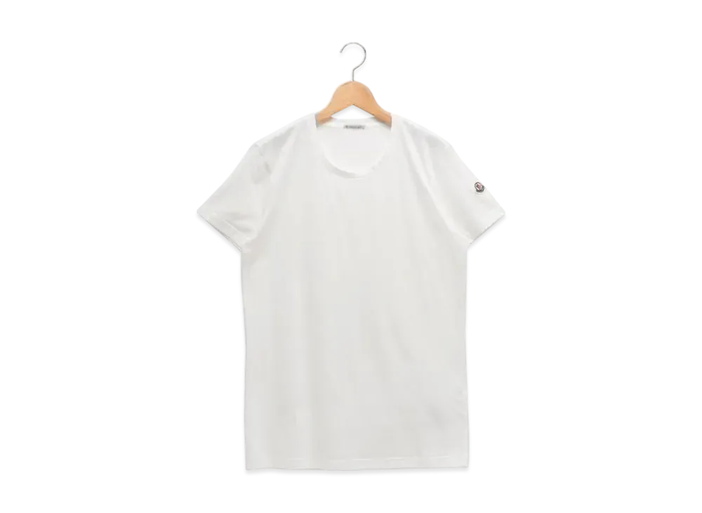 MONCLER T-Shirt Cut And Sew "White"
