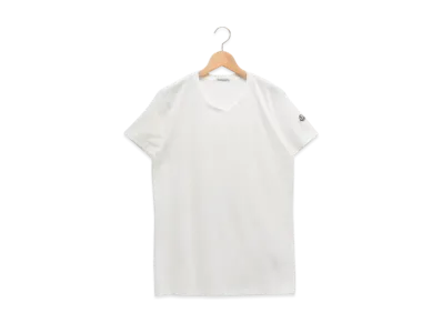 MONCLER T-Shirt Cut And Sew "White"