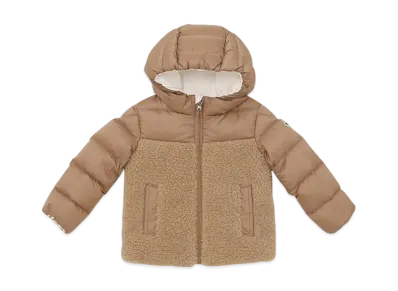 MONCLER Baby Kids Down Jacket "Beige"
