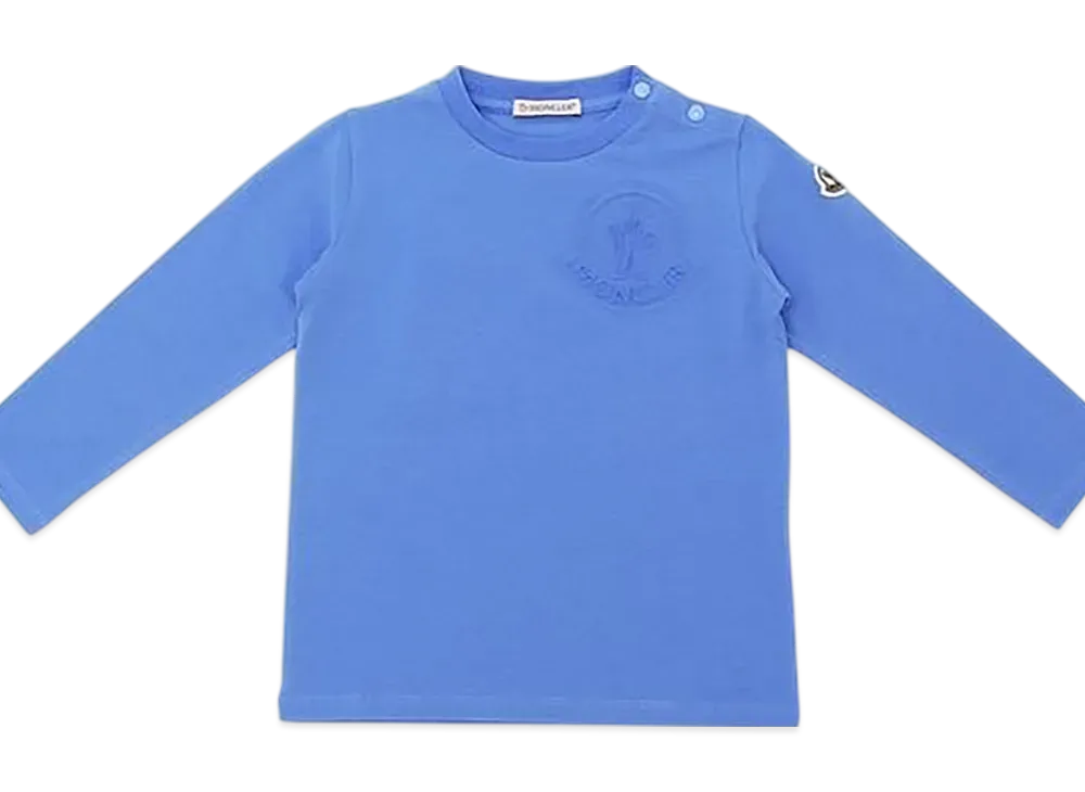 MONCLER Baby Kids LS T-Shirt "Blue"