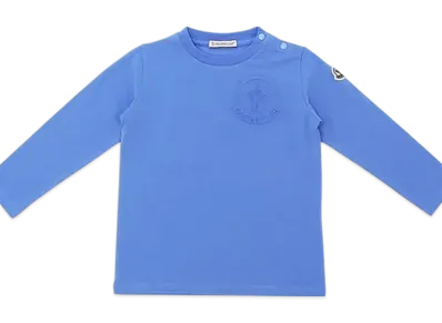 MONCLER Baby Kids LS T-Shirt "Blue"