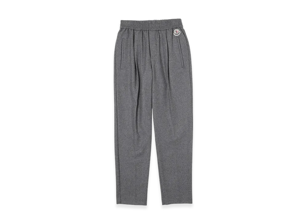 MONCLER Womens Wool Slacks "Grey"