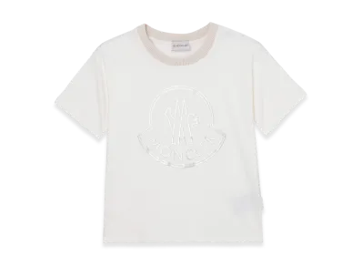 MONCLER Kids Crewneck Tee "White"