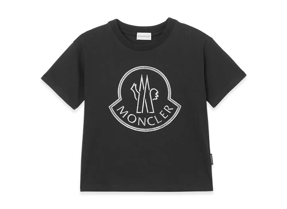 MONCLER Kids Crewneck Tee "Black"