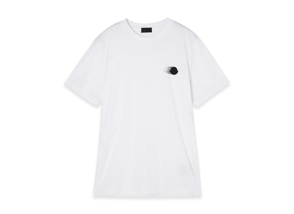 MONCLER Mens Crewneck Tee "White"