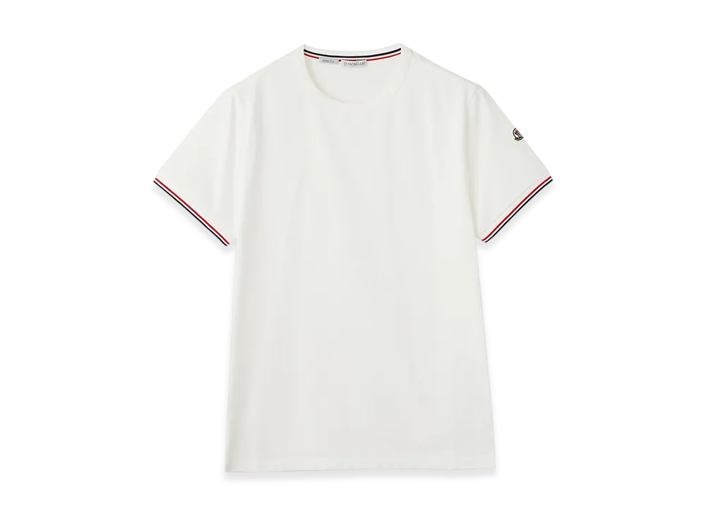 MONCLER Mens Crewneck Tee "White"