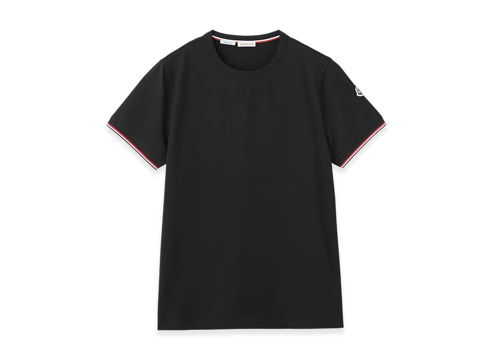 MONCLER Mens Crewneck Tee "Black"