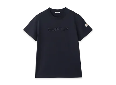 MONCLER Womens Crewneck Tee "Navy"