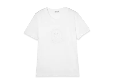 MONCLER Womens Crewneck Tee "White"