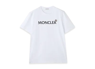 MONCLER Mens S/S Crewneck Tee (25FW) "White"