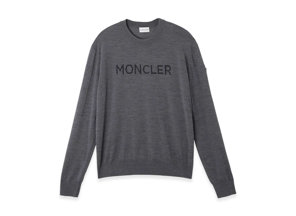 【美品】 MONCLER × OFF-WHITE 長袖 Tシャツ グレー S MONCLER - モンクレール ロンTの通販 by マサキ イシワタ's shop