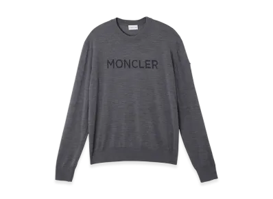 MONCLER Mens Crewneck Knit "Grey"