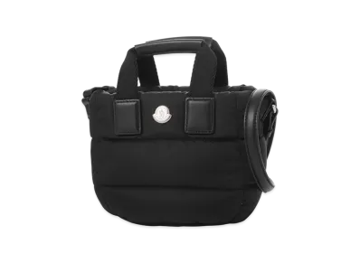 MONCLER Womens Micro Caradoc 2-Way Crossbody Bag "Black"