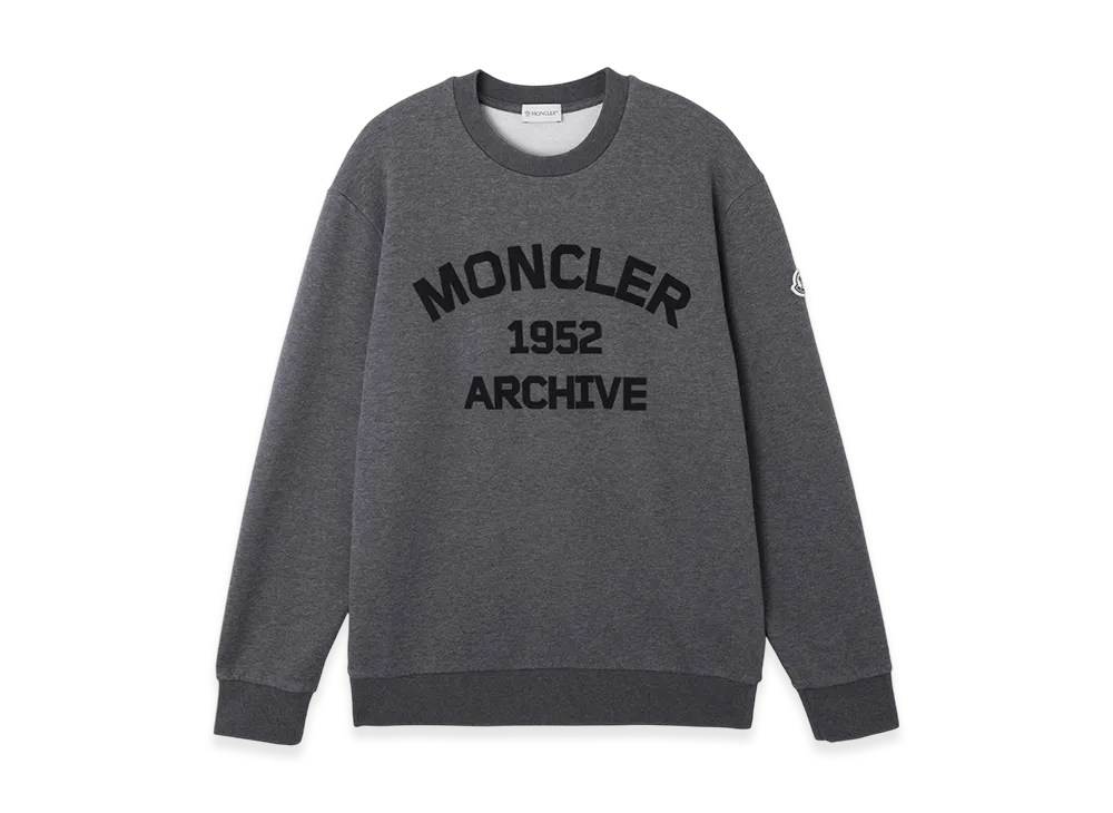MONCLER Mens Sweatshirt "Grey"