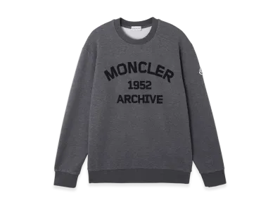 MONCLER Mens Sweatshirt "Grey"