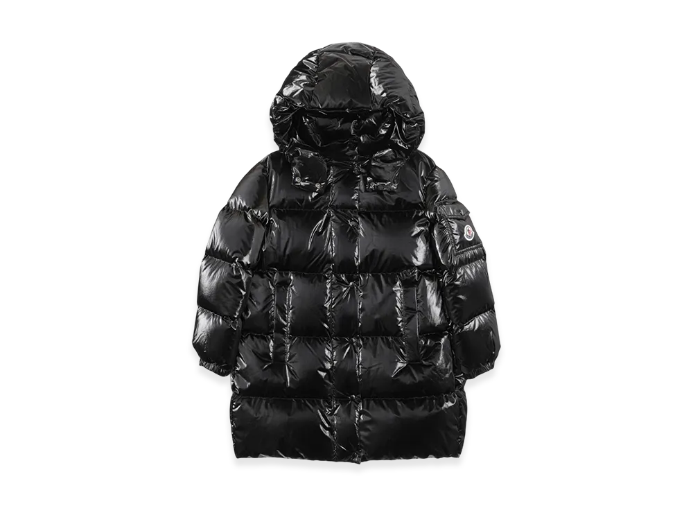 MONCLER Womens Amra Down Coat "Black"