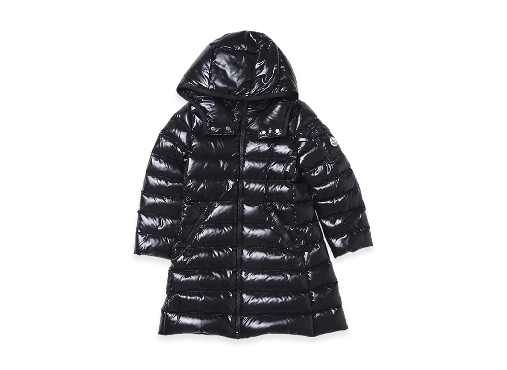 MONCLER Womens Moka Down Coat "Black"