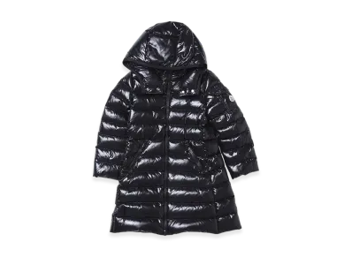 MONCLER Womens Moka Down Coat "Black"