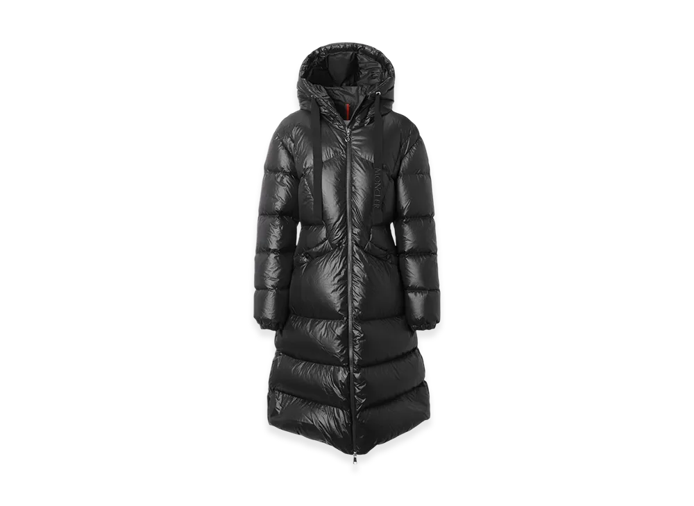 MONCLER Womens Selenga Down Coat "Black"