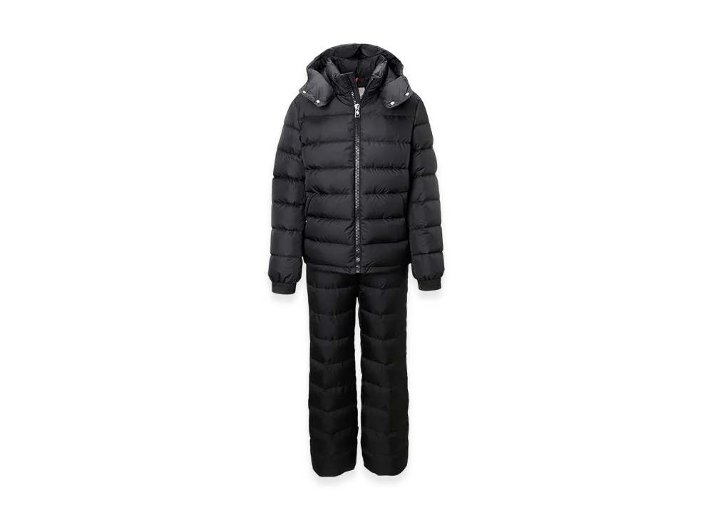 MONCLER Kids Benjynf Down Skiwear Set "Black"