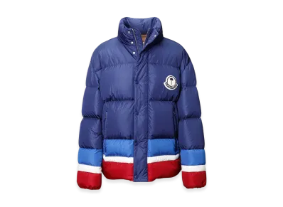 MONCLER 8 Palm Angels Denneny Down Jacket "Navy/Multi"
